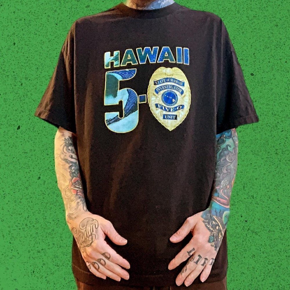 Hawaii five-o movie promo t shirt